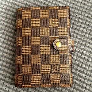 Louis Vuitton Damier Ebene Small Ring Agenda